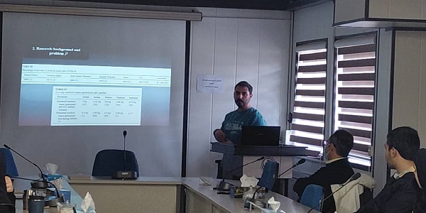 ژورنال کلاب گروه مهندسی بهداشت محیط